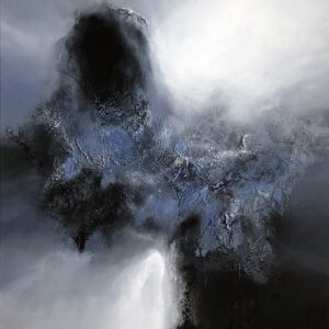abstract blue painting