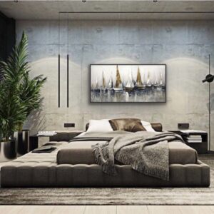 ship painting modern