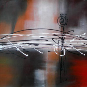 music abstract painting