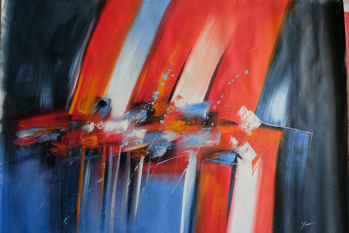 colorful abstract painting