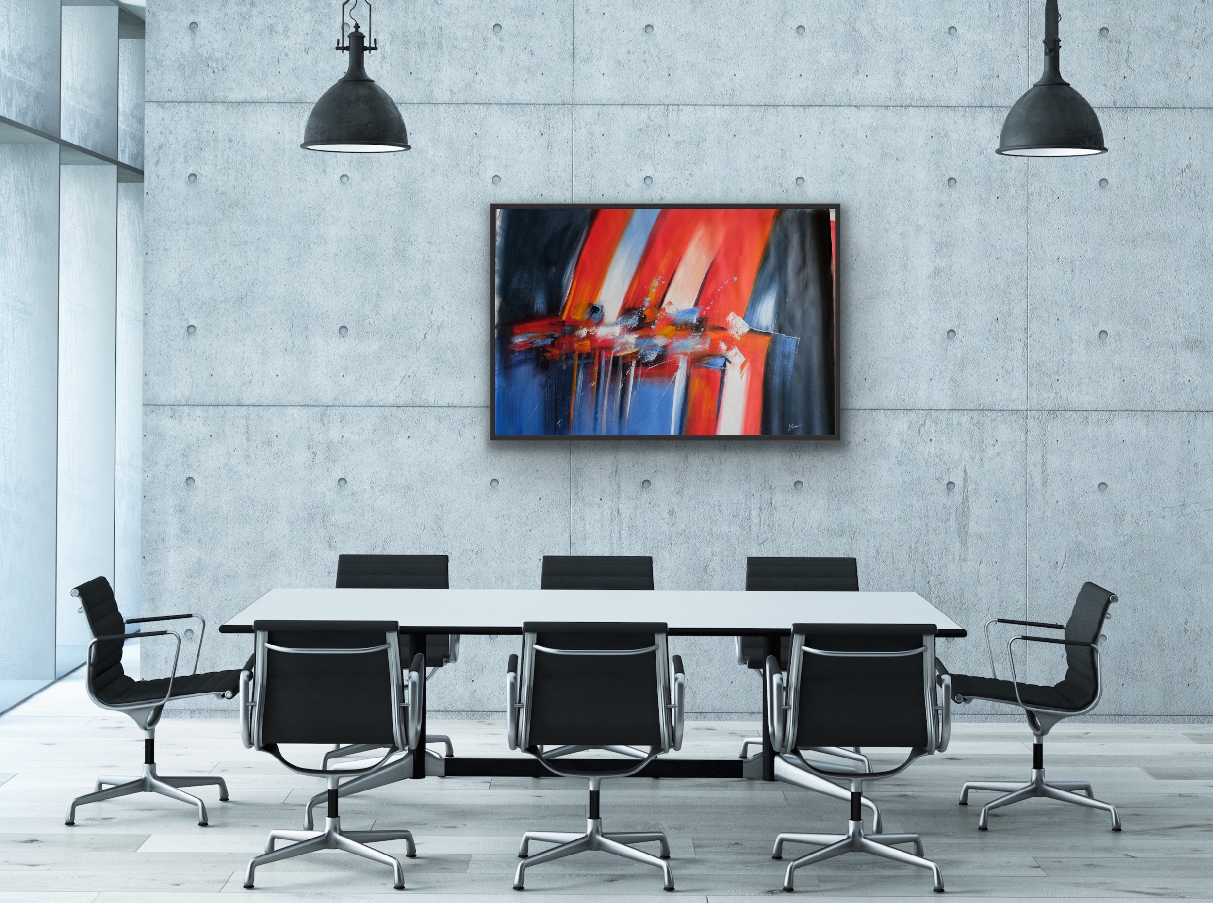 colorful abstract painting